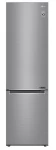 LG | Šaldytuvas | GBB72PZEMN | Energy efficiency class E | Free standing | Combi | Height 203 cm | No Frost system | Šaldytuvas net capacity 277 L | Šaldiklis net capacity 107 L | 36 dB | Sidabrinis