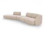 Modulinė sofa Micadoni Miley, šviesiai ruda