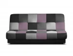 Sofa NORE Cayo, pilka/violetinė