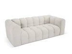 Sofa Micadoni Mellow, 220x106x75 cm, balta