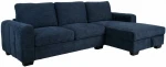 Corner sofa MARITA RC, dark mėlynas