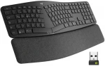 Logitech ERGO K860 SPLIT belaidė klaviatūra verslui, grafito spalvos, vokiečių kalba (Qwertz)