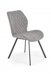 4-ių kėdžių komplektas Halmar K360, pilkas
