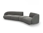 Modulinė sofa Micadoni Miley, pilka