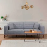 Hanah Home 3 vietų sofa-lova Liones 34 - Pilkas