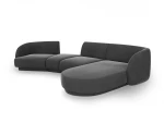 Modulinė sofa Micadoni Miley, pilka