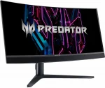 LCD monitorius|ACER|Predator X34Vbmiiphuzx|34"|Gaming/Curved/21 : 9|Skydas OLED|3440x1440|21:9|0,1 ms|Garsiakalbiai|Pasukamas|Reguliuojamas aukštis|Pakreipimas|Spalva Juodas|UM.CXXEE.V