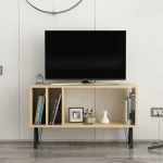 TV staliukas Kalune Design Televizoriaus stovas Arven - Oak, Baltas