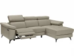 Trivietė sofa Loft Samira, pilka