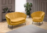 AMORINITO 2 XL sofa, color: mustard