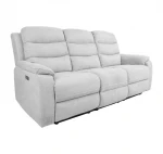 Sofa-reglaineris Home4You Mimi, 208x93x102 cm, balta