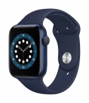Apple Watch Series 6 40mm Blue Aluminum/Deep Navy Sport Band
