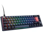 Ducky One 3 Cosmic Mėlyna SF klaviatūra žaidimams, RGB LED – MX–Silent–Raudona – DE išdėstymas