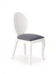 2-jų kėdžių komplektas Halmar Verdi, baltas/pilkas