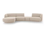 Modulinė sofa Micadoni Miley, šviesiai ruda