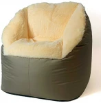 Sako bag pouf Fluffy cream XXL 140 x 90 cm