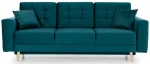 Sofa Asgard, 233x92x93 cm, žalia