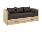 Sofa-lova BRW Tetrix, ruda