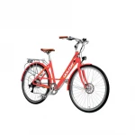 Elektrinis dviratis Oolter Etta, S dydis, raudonas