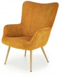 Fotelis AMARO leisure chair, mustard