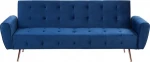 Sofa-lova Beliani Selnes, mėlyna