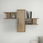 Kalune Design Sienos lentyna Olida - Walnut