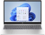 HP Nešiojamas kompiuteris 15-fc0017ny - Ryzen 5-7520U, 15.6" FHD AG SVA 250nits, 8GB, 256GB SSD, Natural Sidabrinis Win 11 Home, 1 metai