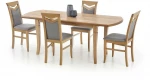FRYDERYK 160/240 cm extension table color: craft oak