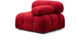 Hanah Home 1 sėdynės sofa Bubble 1R - Raudona