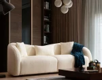 Hanah Home CREAM 3 vietų sofa Venedik - Kreminis