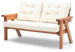 Floriane Garden Sodo 3 vietų sofa Abant - Kreminis