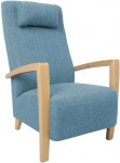 Fotelis Blue Armchair VENLA light mėlynas