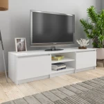 Televizoriaus spintelė, 140x40x35,5 cm, balta