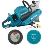 Makita CE001GZ Akumuliatorinis pjūklas XGT, 40V MAX x2 (80V MAX), diskas 355mm, max 127mm BL-M, 14.1kg, Be akumuliatorių ir kroviklio!