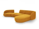 Modulinė sofa Micadoni Miley, geltona