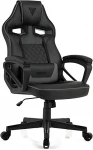 Žaidimų kėdė Sense7 Knight Gaming Chair, Juoda-pilka