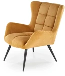 Fotelis BYRON leisure chair, mustard