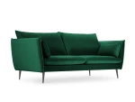 Sofa Micadoni Home Agate 3S, žalia