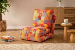 Hanah Home 1 sėdynės sofa-lova Taida 1 - Seater - Patchwork