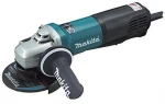 Makita 9565PCV01 Kampinis šlifuoklis, 1400 W, 125 mm, SJS, 2800-11000 min-1, "paddle" jungiklis, antivibracinė šoninė rankena