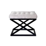 Pouffe Capraz - Black, White v3