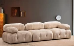 Hanah Home 3 vietų sofa Bubble 3 Seater ( L1-O1-1R) - Velvet