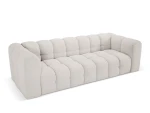 Sofa Micadoni Mellow, 247x106x75 cm, balta