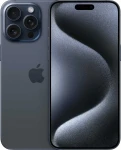 Išmanusis telefonas Apple iPhone 15 Pro Max 256GB Mėlyna Titanium (MU7A3)