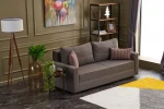 Kalune Design 3 vietų sofa-lova Ece - Brown