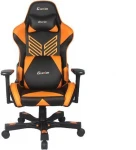 Clutch Chairz Žaidimų kėdė ClutchChairZ Crank “Onylight Edition” Premium Gaming Chair, Oranžinė