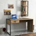 Kalune Design Studijų stalas Lost Raflı - Walnut