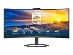 Monitorius Philips LED Curved-Ekranas 34E1C5600HE - 86.36 cm (34") - 3440 x 1440 WQHD