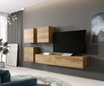 Cama Living room cabinet set VIGO 23 wotan oak/wotan oak gloss