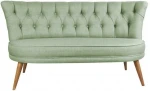 Kalune Design 2 vietų sofa Richland Loveseat - Petrol Žalias